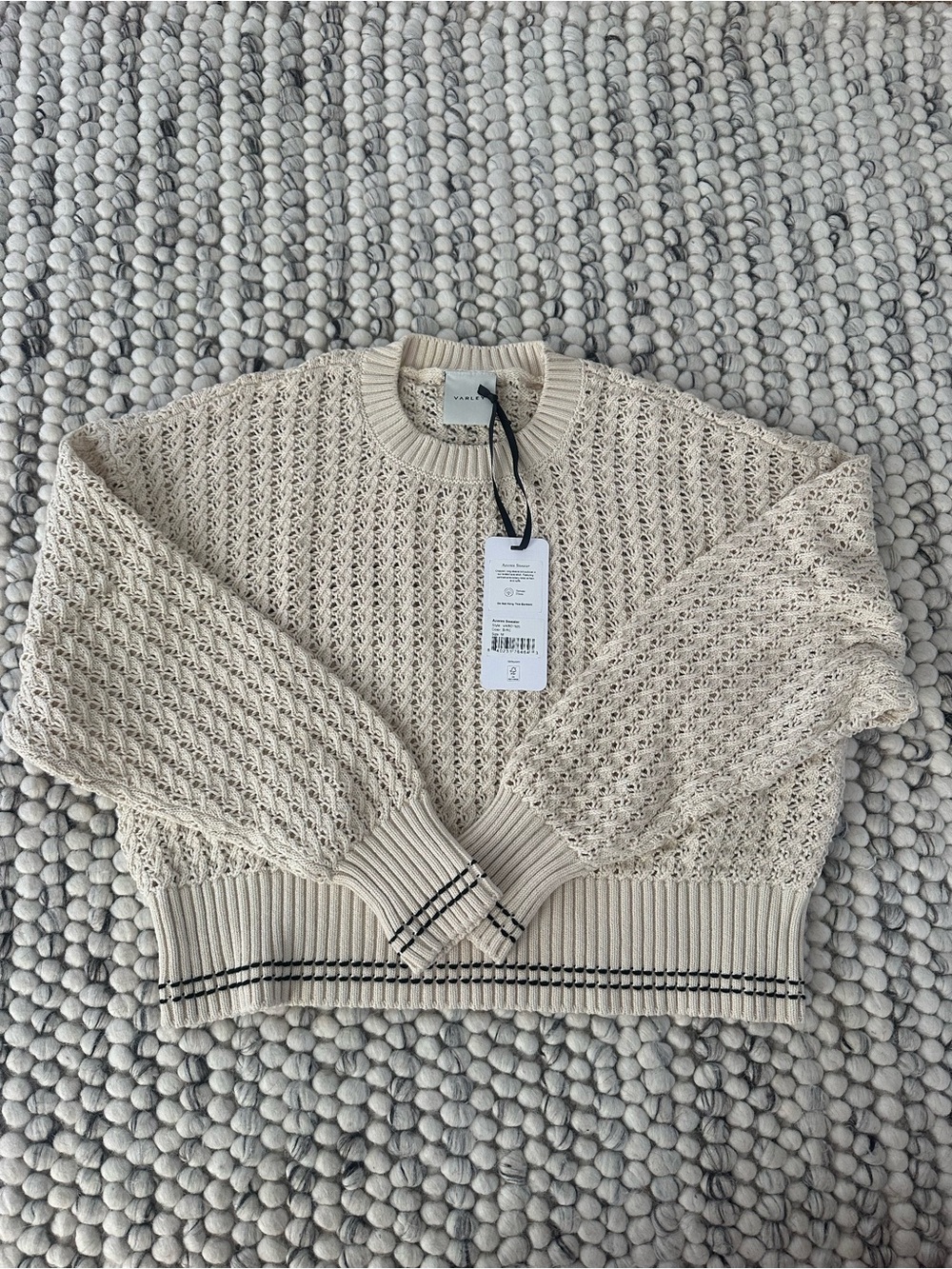 NWT Varley  Azores sweater